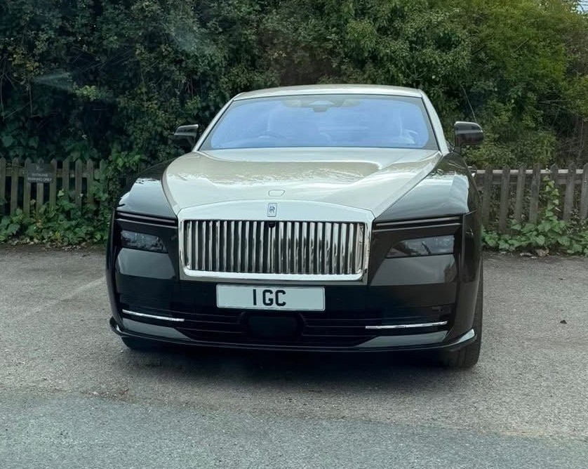 UK Number Plate 1 GC
